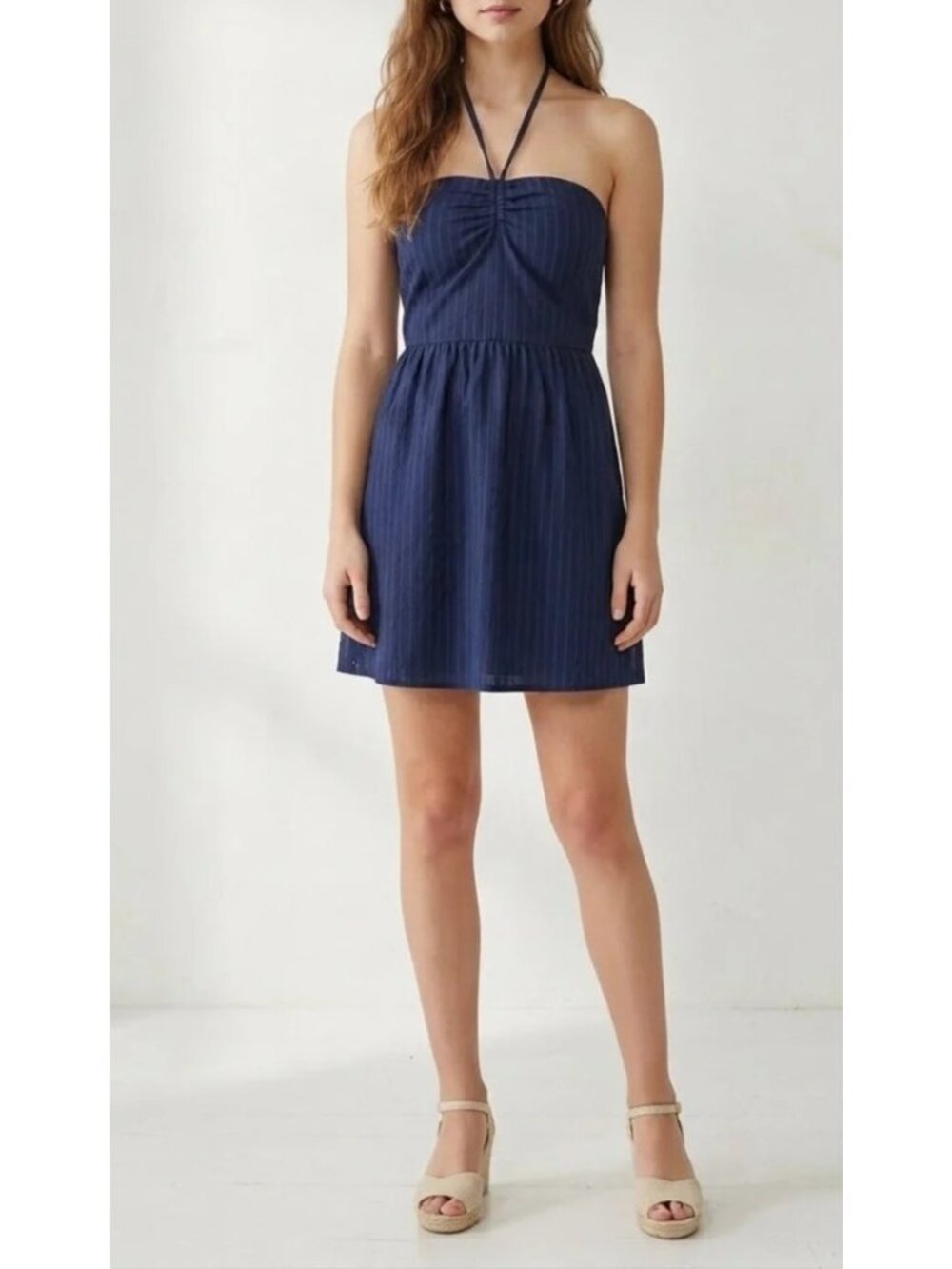 NWT Draper James Navy Mini Dress Medium